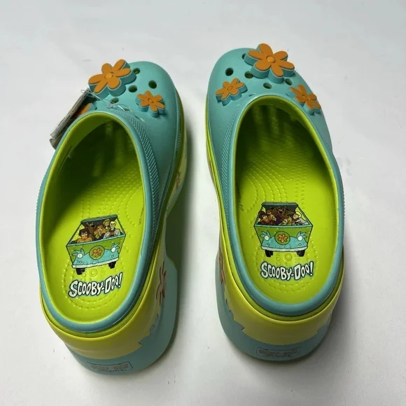 Siren Crocs Scooby Doo Clogs Size 9 - Picture 7 of 11